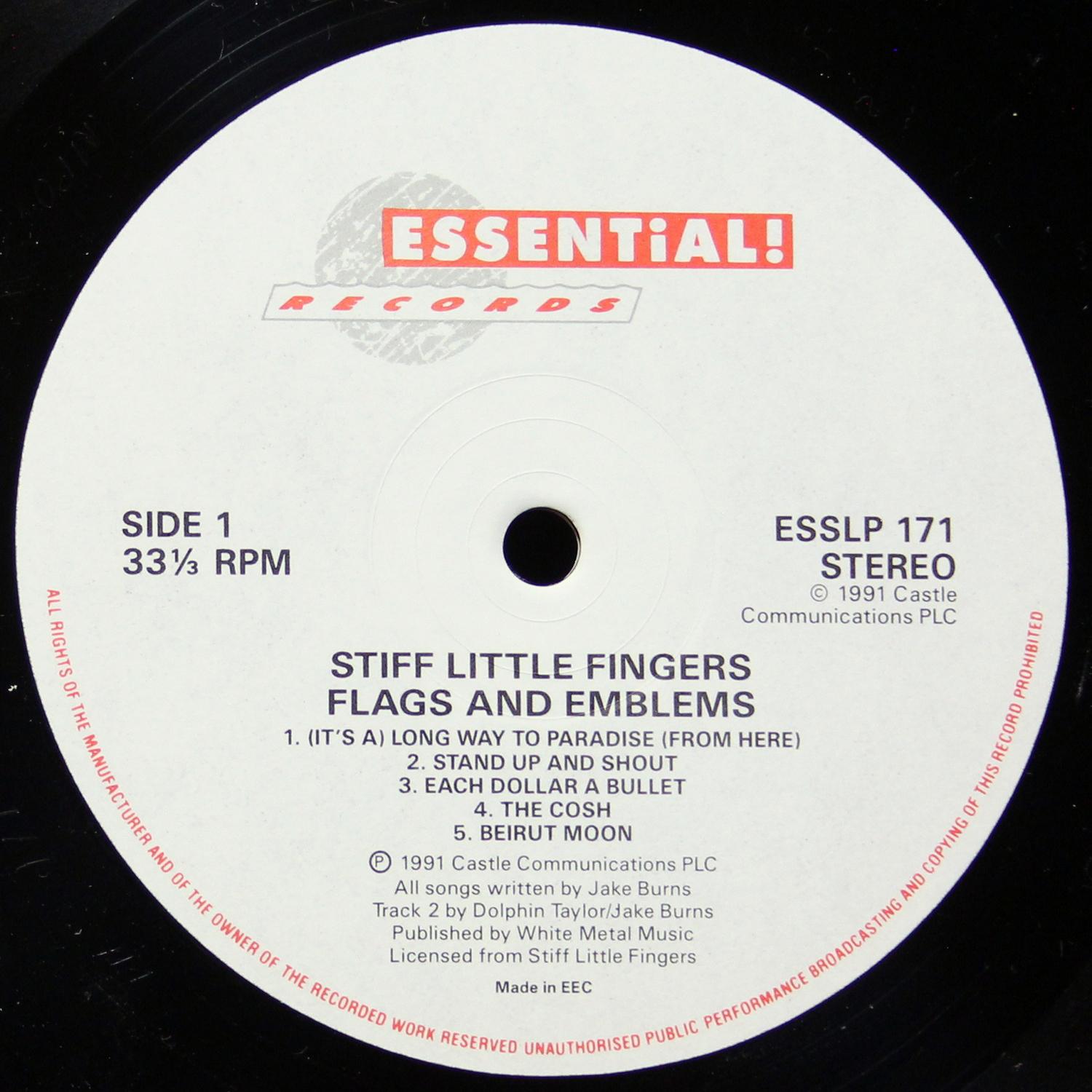 LP Stiff Little Fingers — Flags & Emblems фото 3