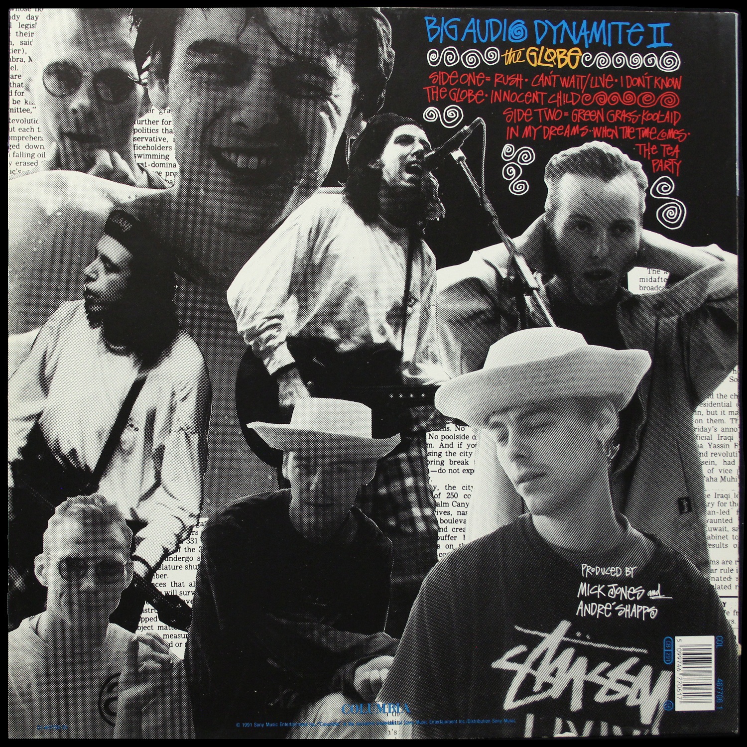 LP Big Audio Dynamite — Globe фото 2