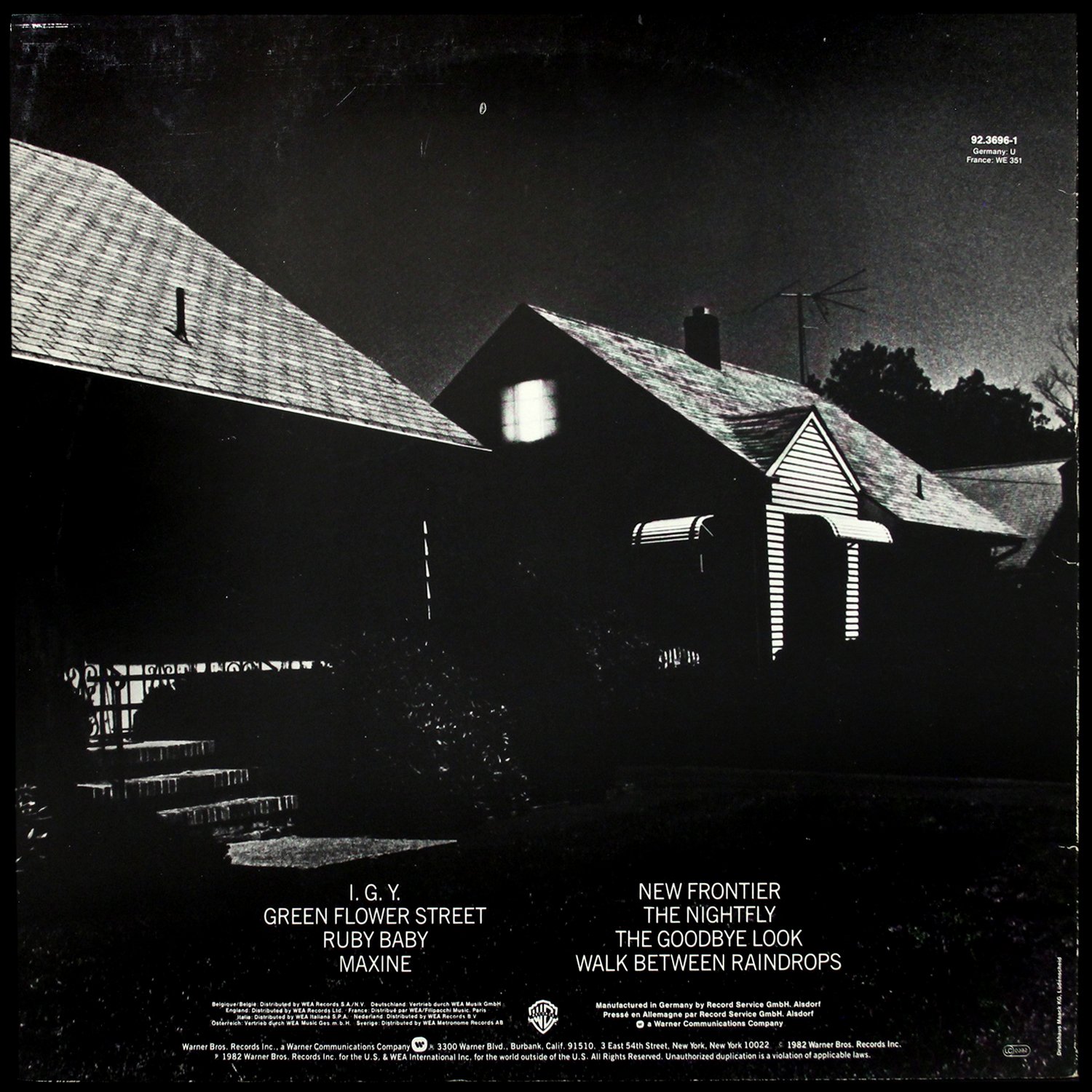 LP Donald Fagen — Nightfly фото 2