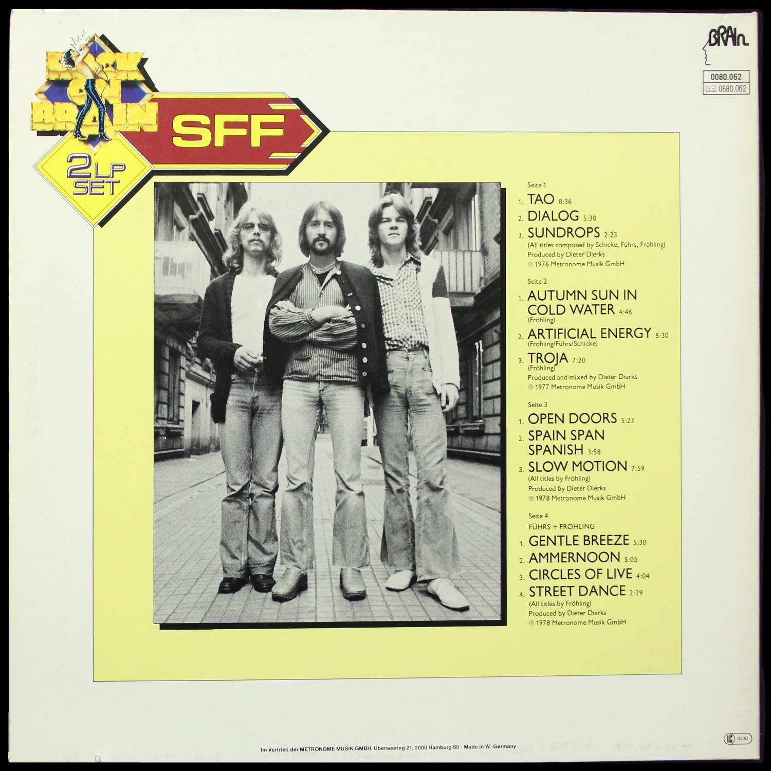 LP SFF — Rock On Brain (2LP) фото 2