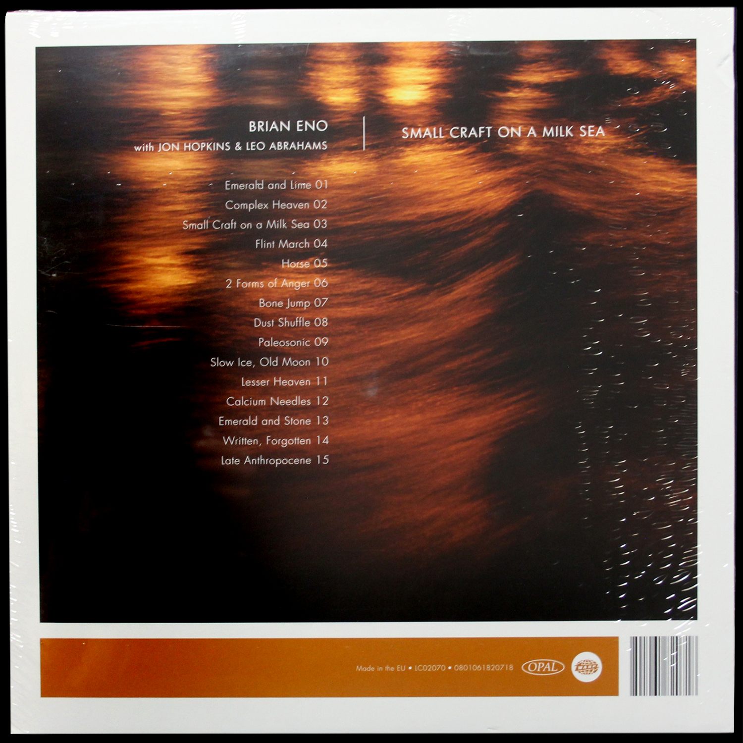 LP Brian Eno — Small Craft On A Milk Sea (2LP) фото 2