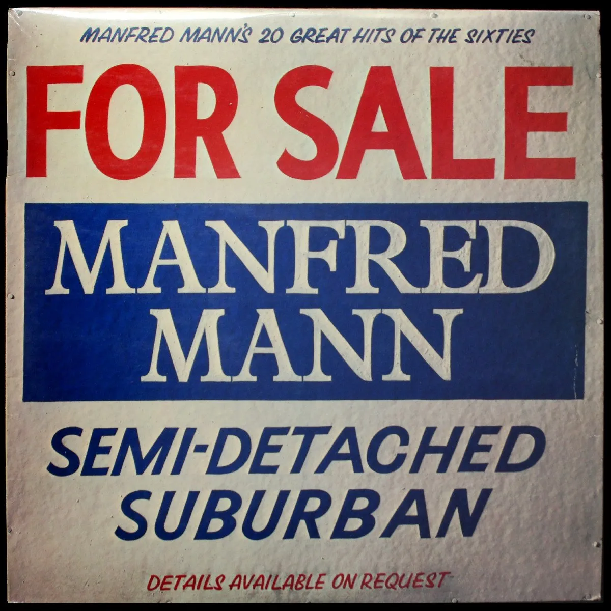 LP Manfred Mann — Semi-Detached Suburban (20 Great Hits Of The Sixties) фото