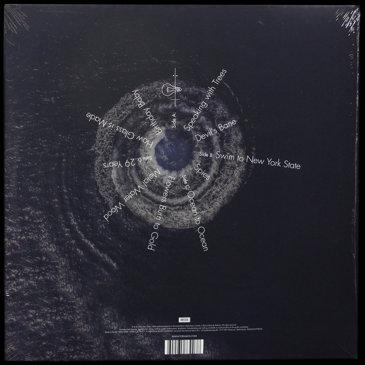 LP Tori Amos — Ocean To Ocean (2LP) фото 2