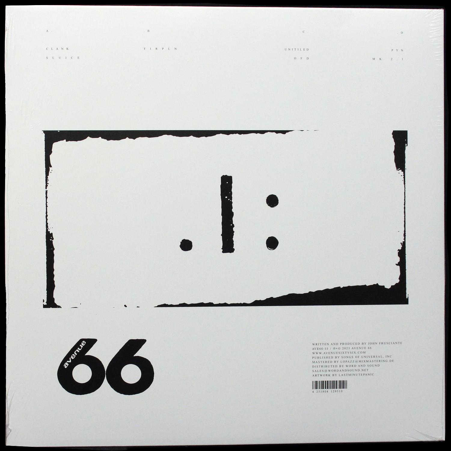 LP John Frusciante — . I : (2LP) фото 2