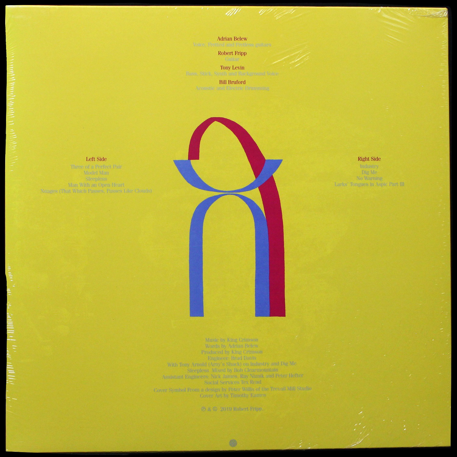 LP King Crimson — Three Of A Perfect Pair фото 2