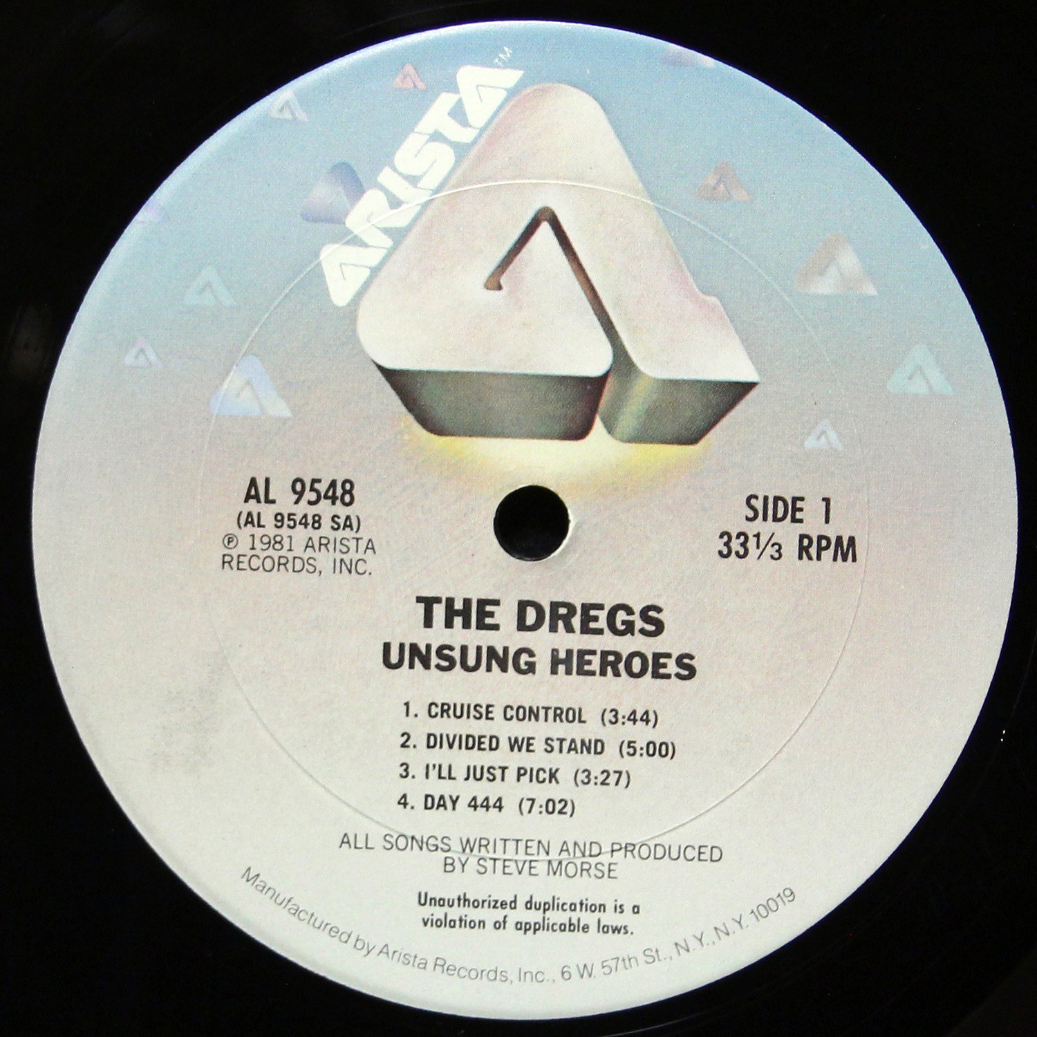 LP Dregs — Unsung Heroes фото 2