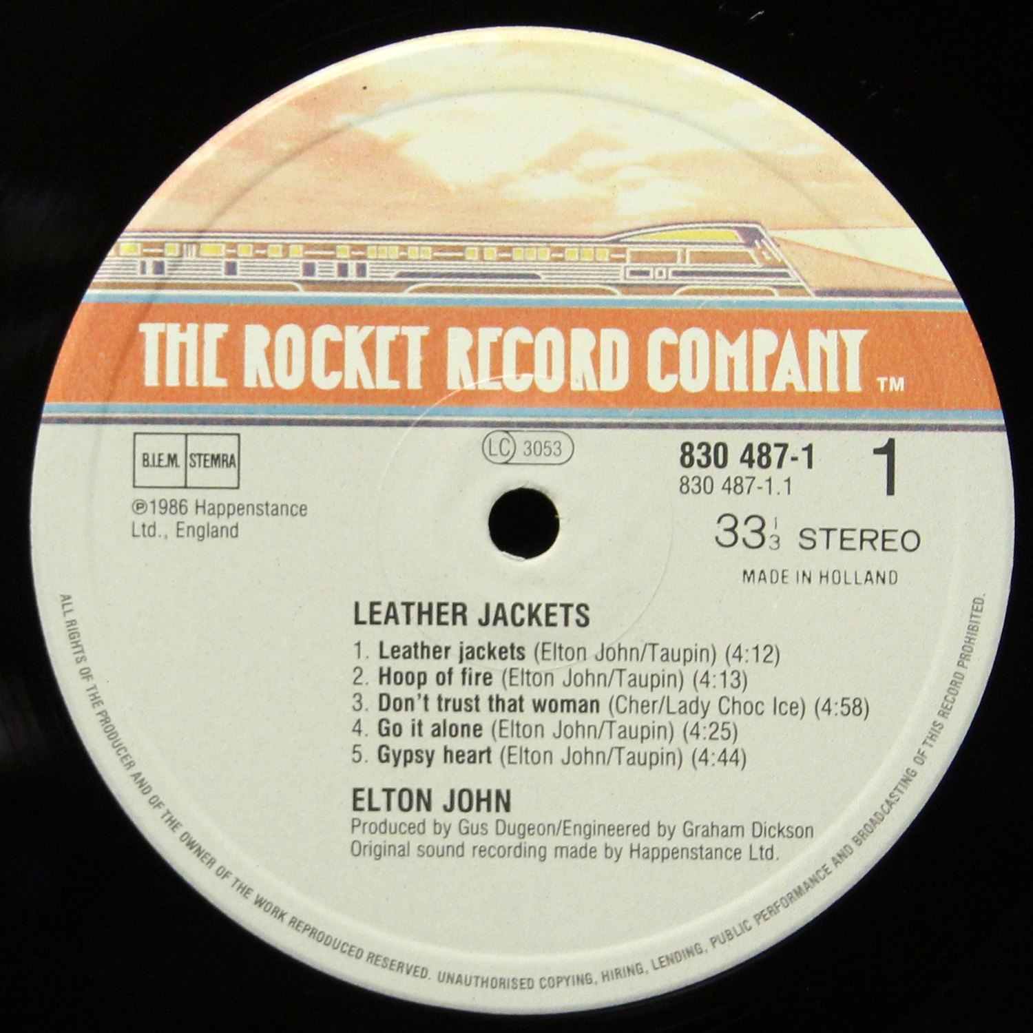 LP Elton John — Leather Jackets фото 2