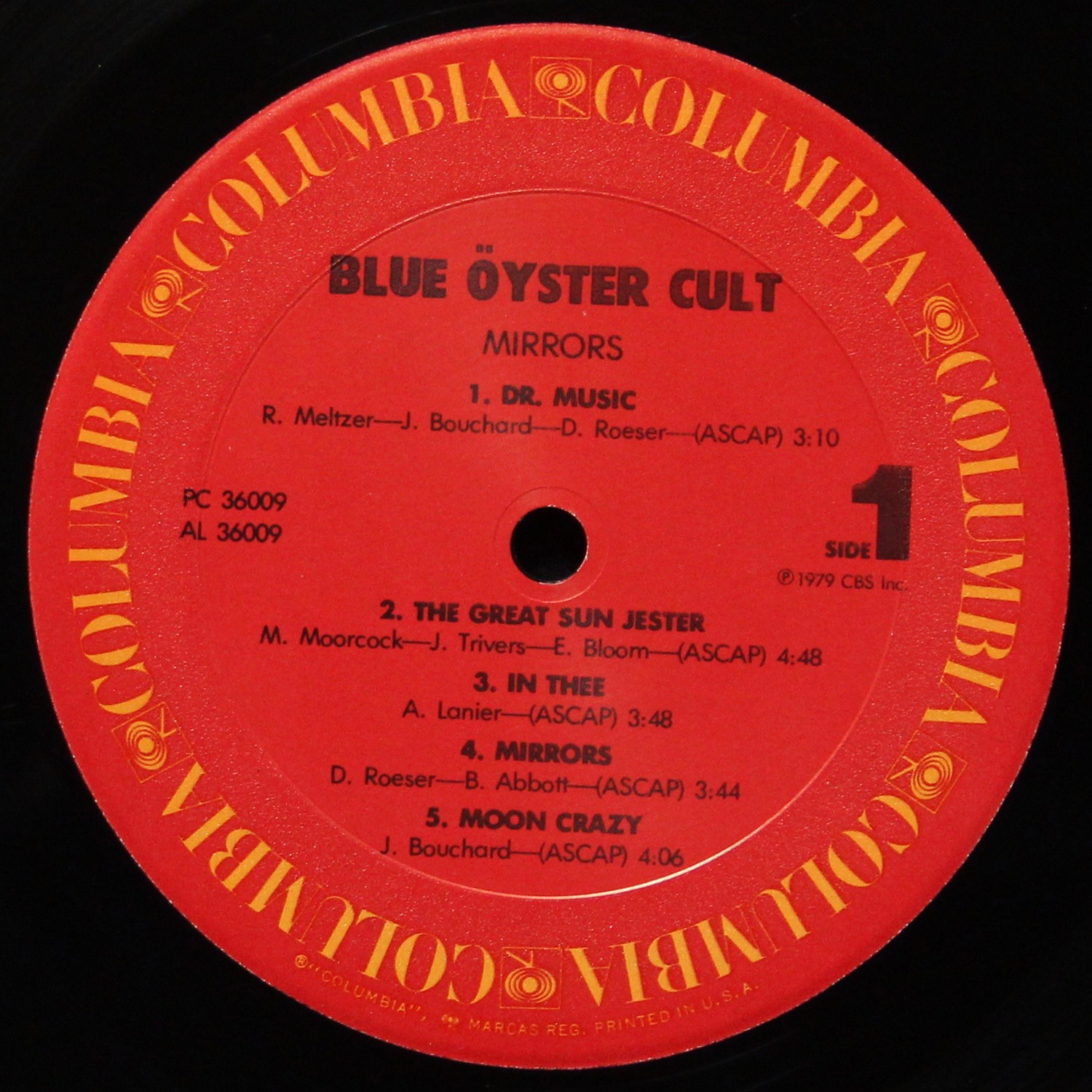 LP Blue Oyster Cult — Mirrors фото 3