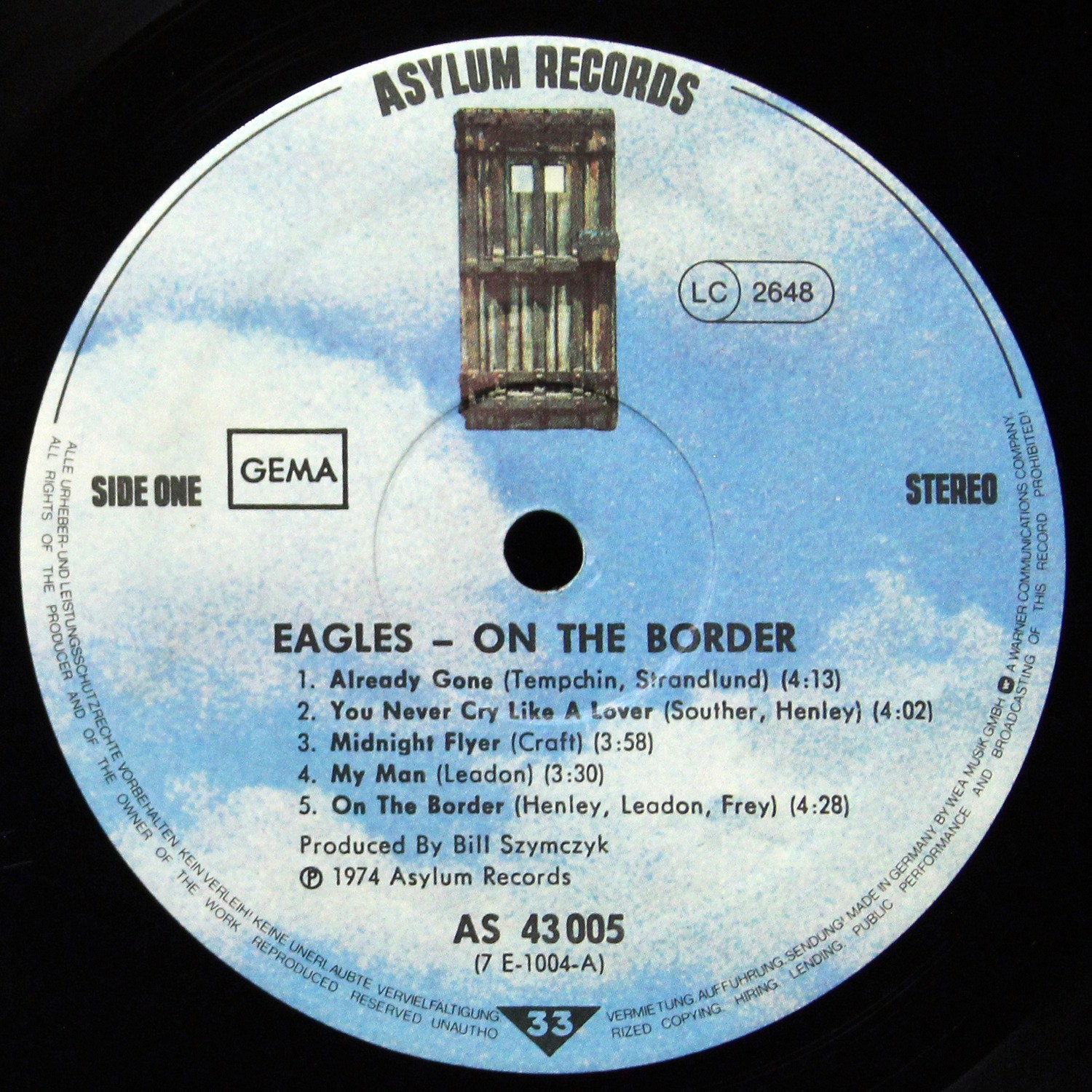 LP Eagles — On The Border фото 3