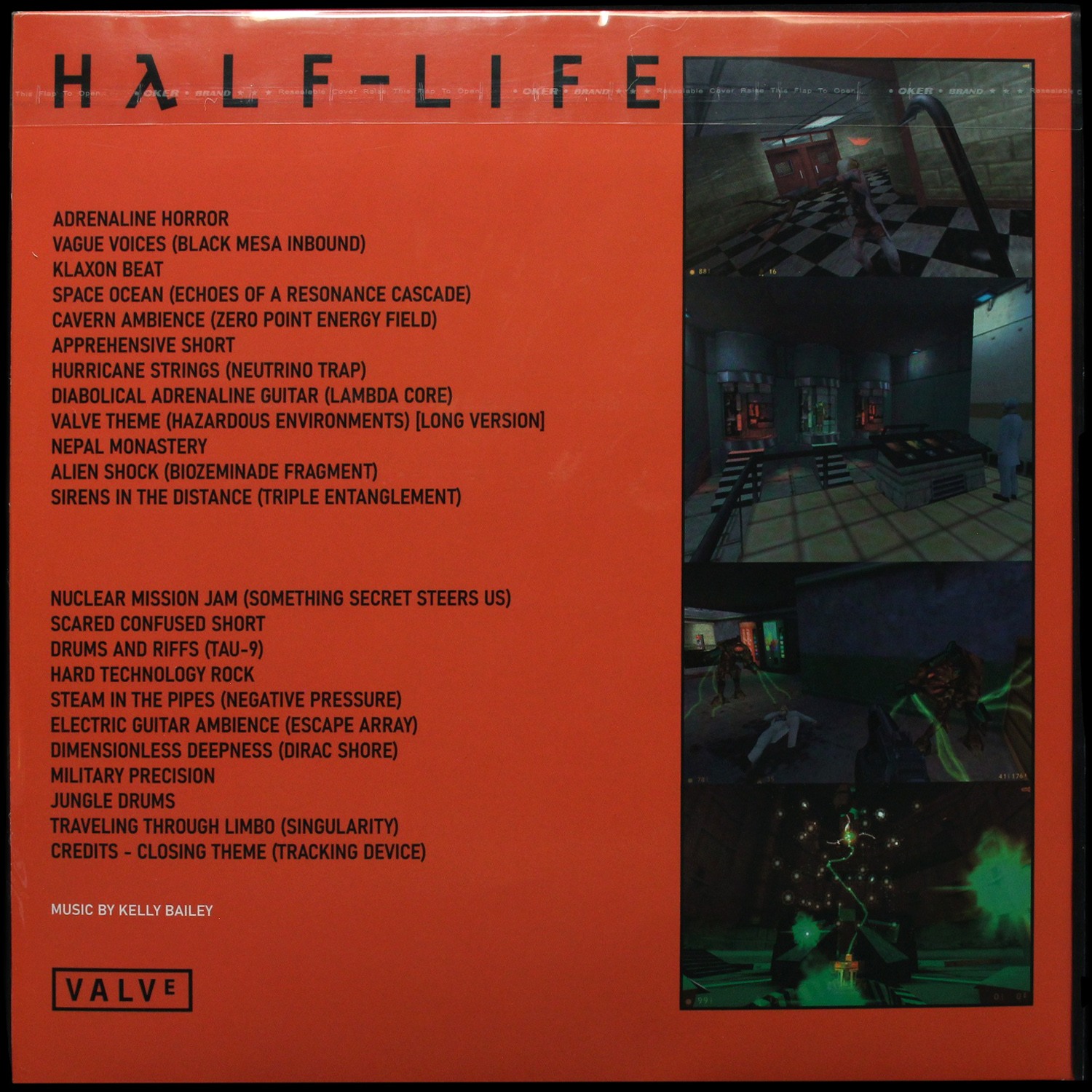 LP Kelly Bailey — Half-Life Soundtrack фото 2