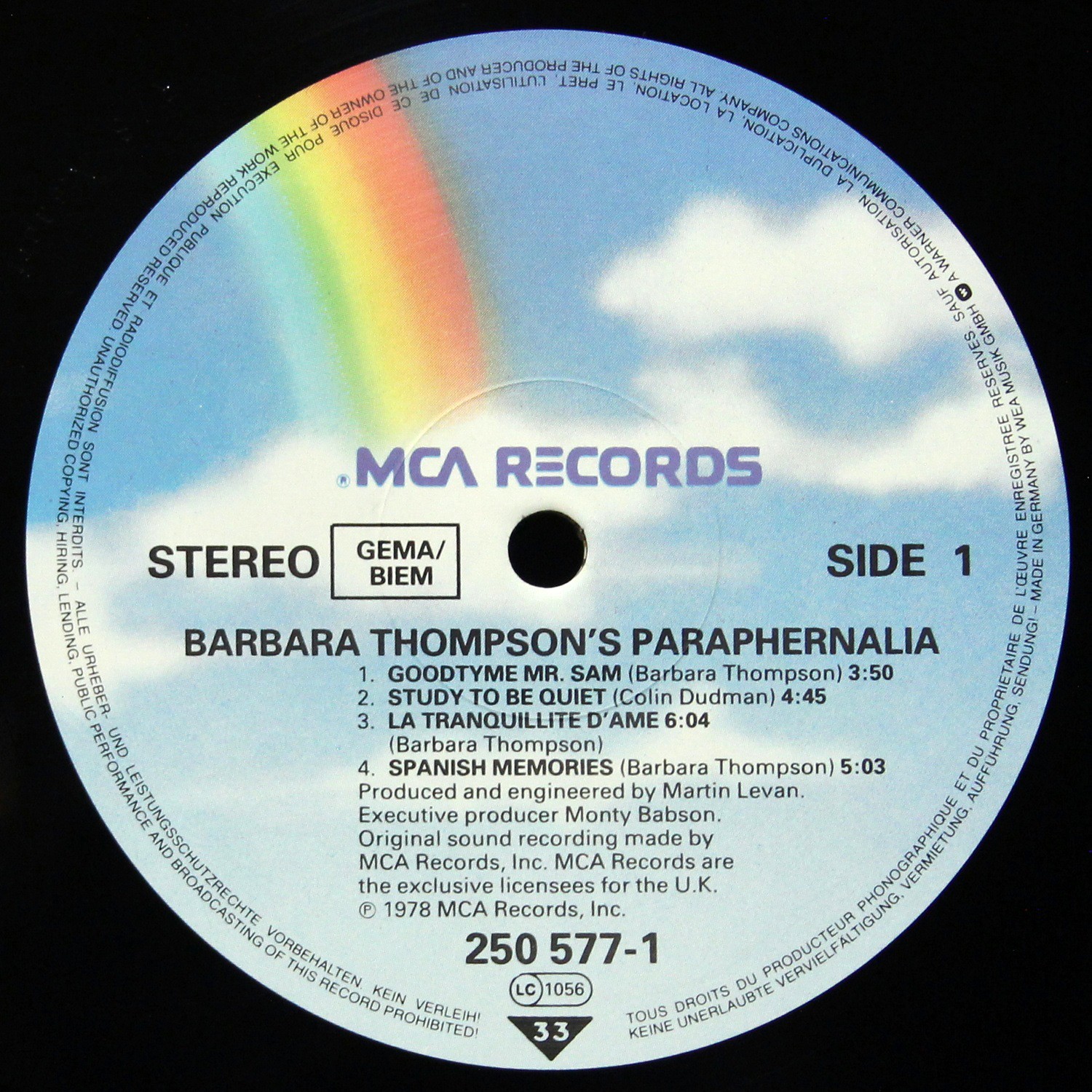 LP Barbara Thompson — Paraphernalia фото 2