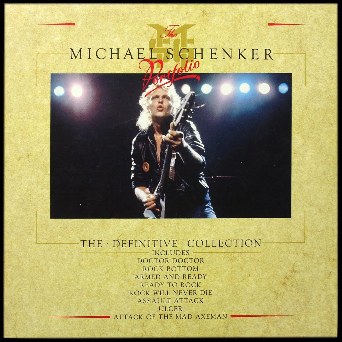LP Michael Schenker Group — Portfolio (The Definitive Collection) (2LP) фото