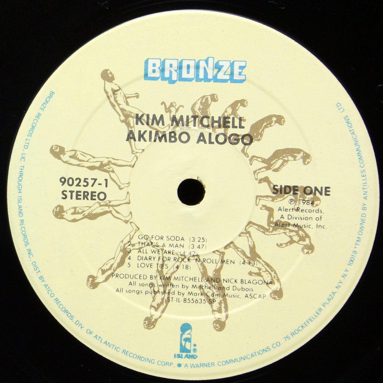 LP Kim Mitchell — Akimbo Alogo фото 2