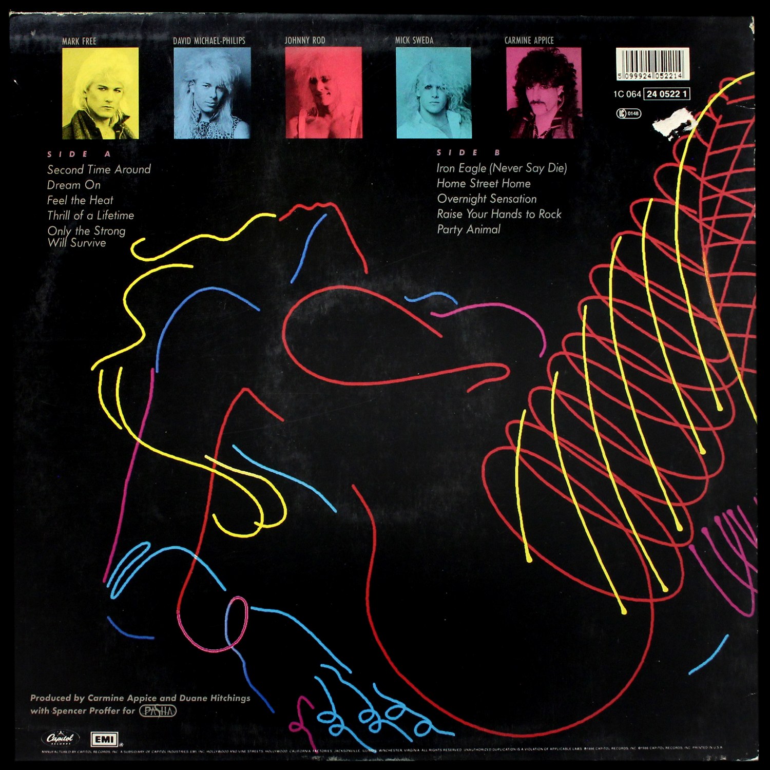 LP King Kobra — Thrill Of A Lifetime фото 2