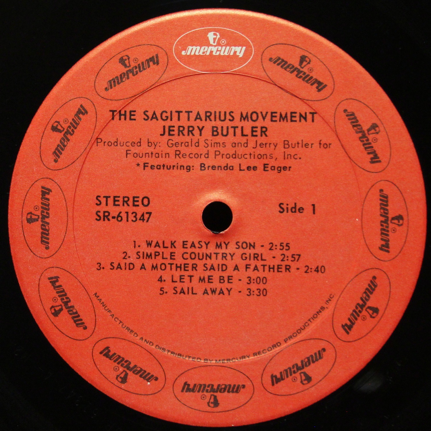 LP Jerry Butler — Sagittarius Movement фото 3