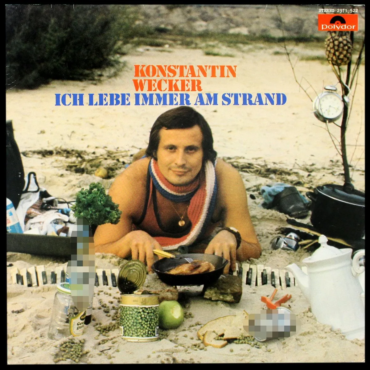 LP Konstantin Wecker — Ich Lebe Immer Am Strand фото