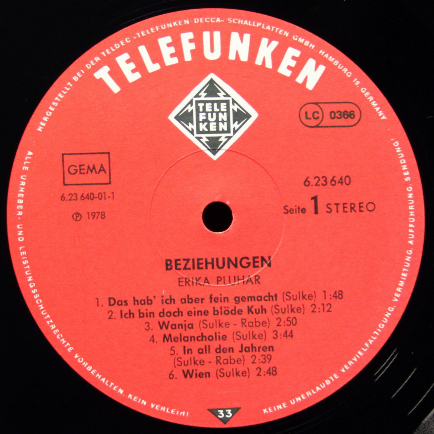 LP Erika Pluhar — Beziehungen фото 2
