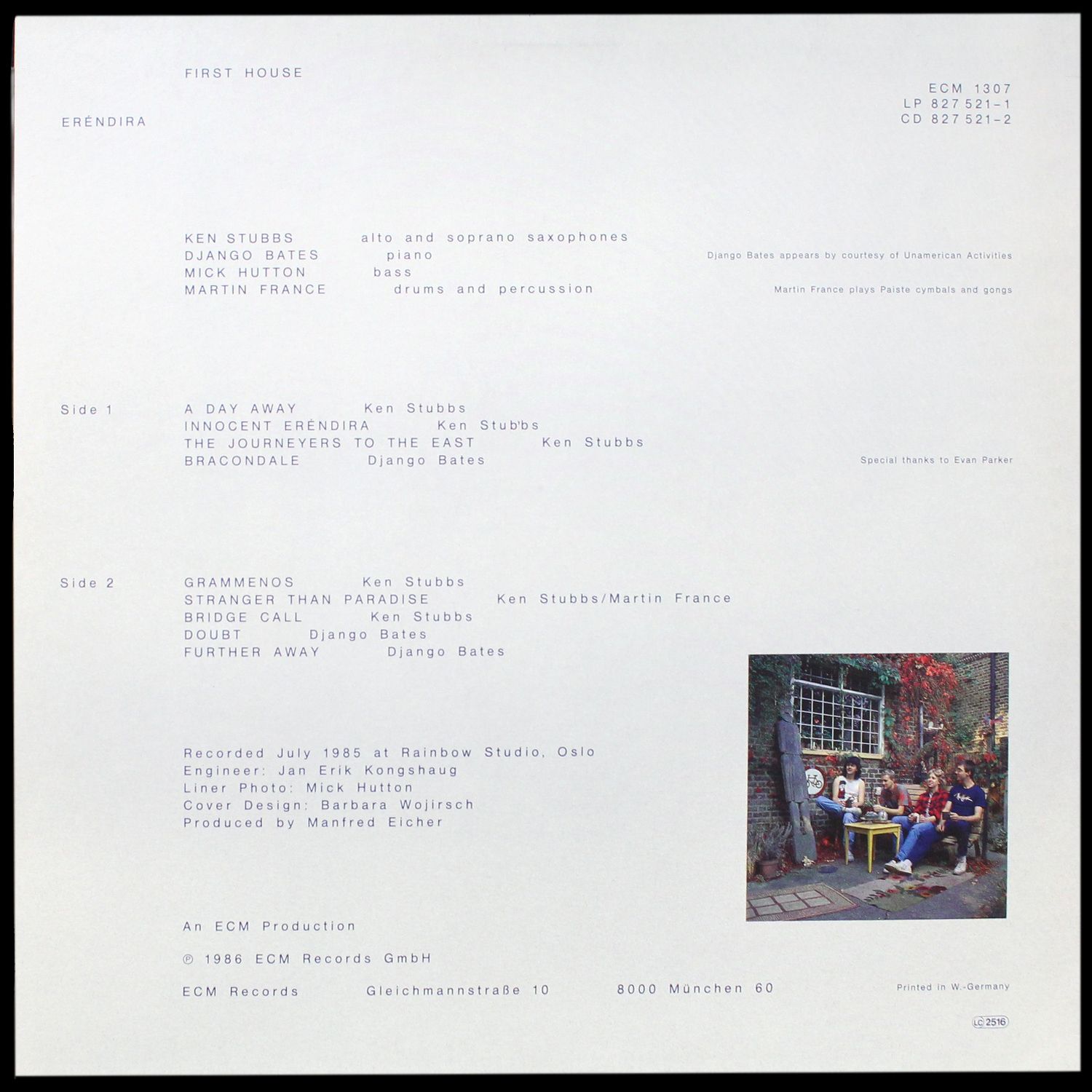 LP First House — Erendira фото 2