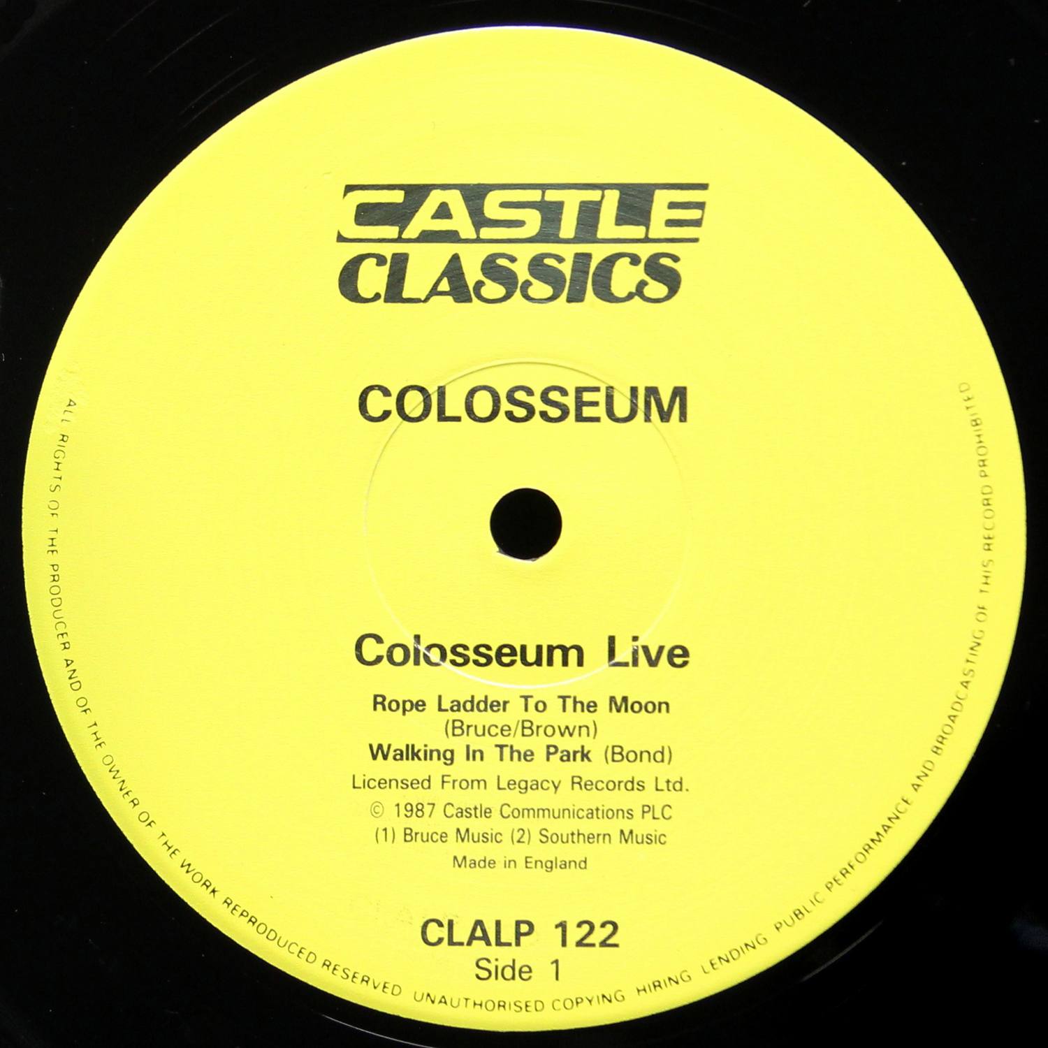 LP Colosseum — Colosseum Live (2LP) фото 3