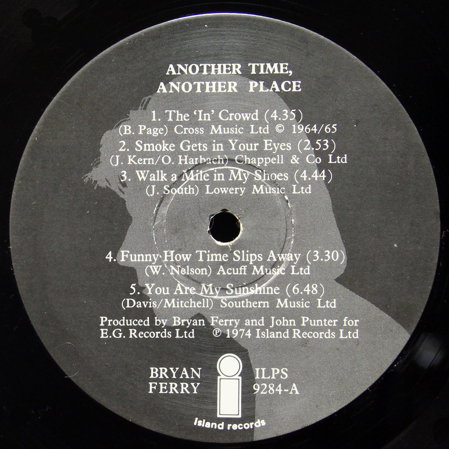 LP Bryan Ferry — Another Time, Another Place фото 3