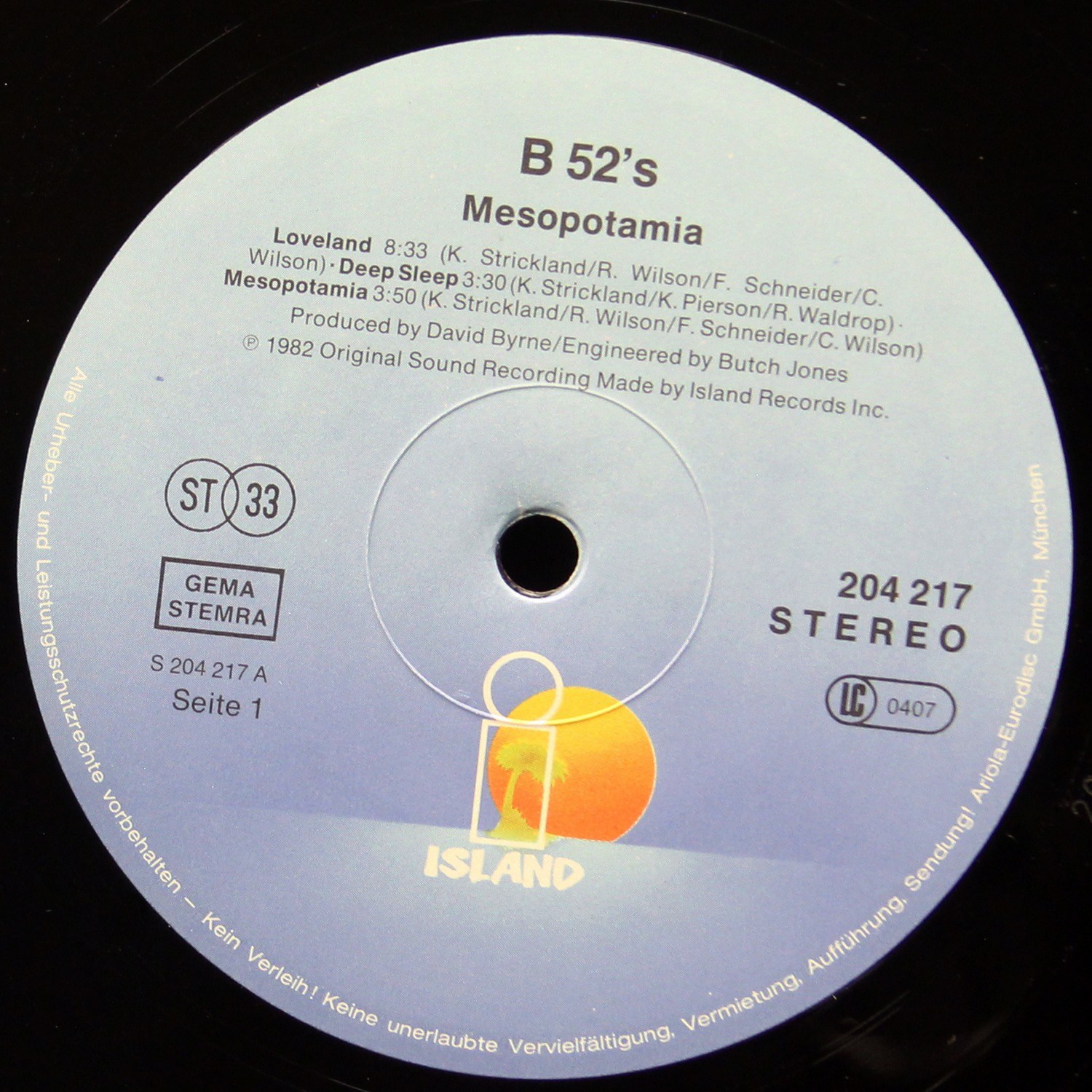 LP B-52's — Mesopotamia фото 3