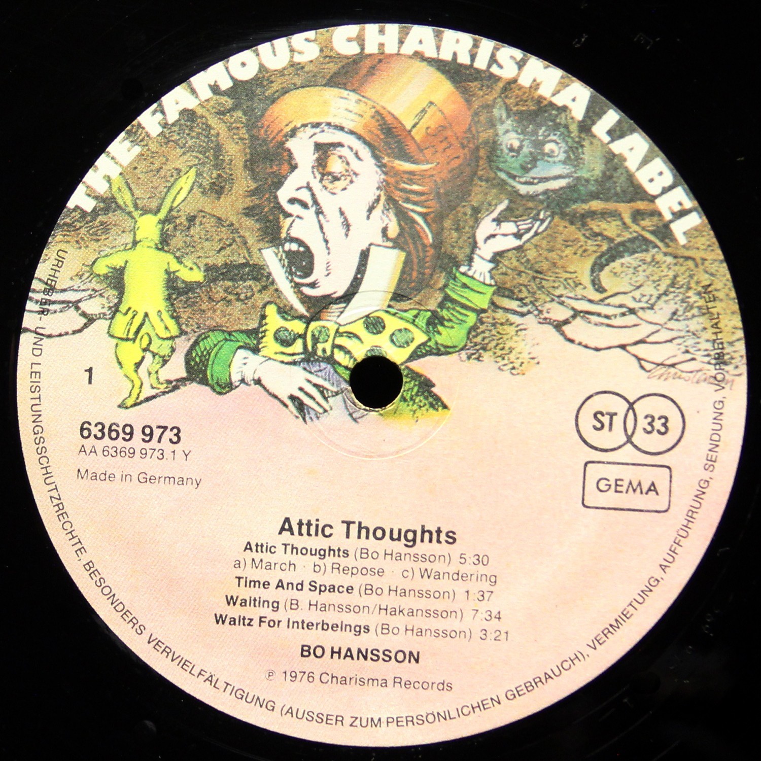 LP Bo Hansson — Attic Thoughts фото 3