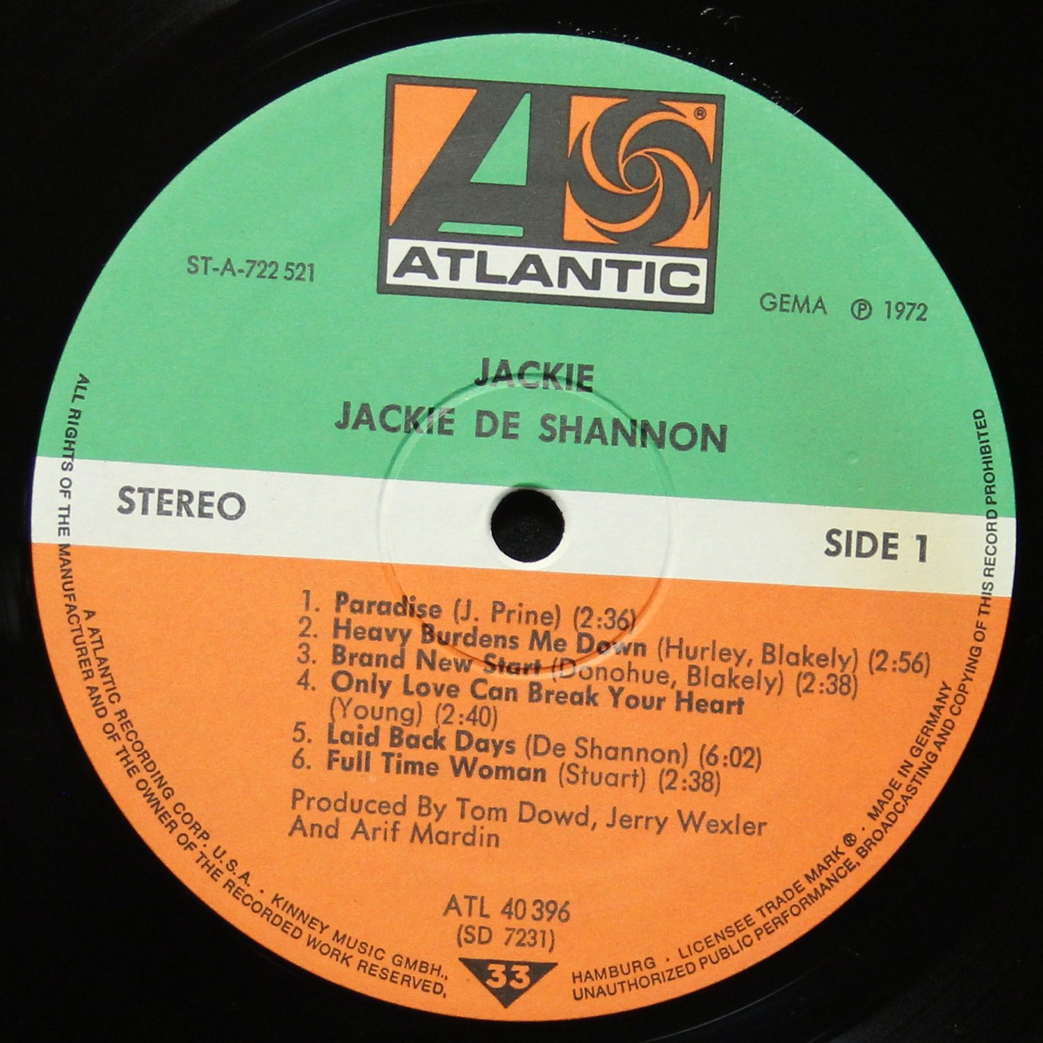 LP Jackie DeShannon — Jackie фото 3