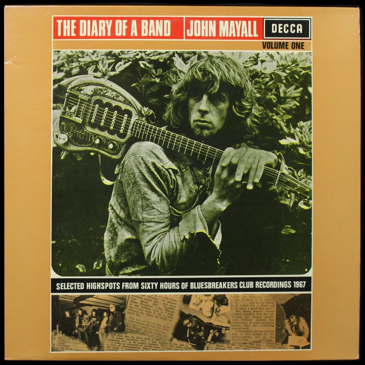 LP John Mayall — Diary Of A Band (Volume One) фото