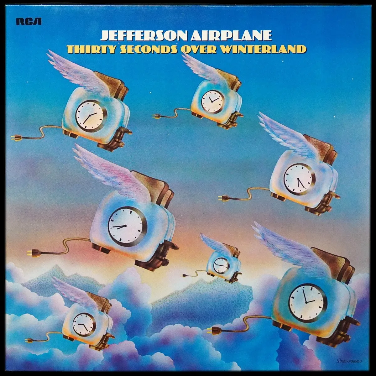 LP Jefferson Airplane — Thirty Seconds Over Winterland фото