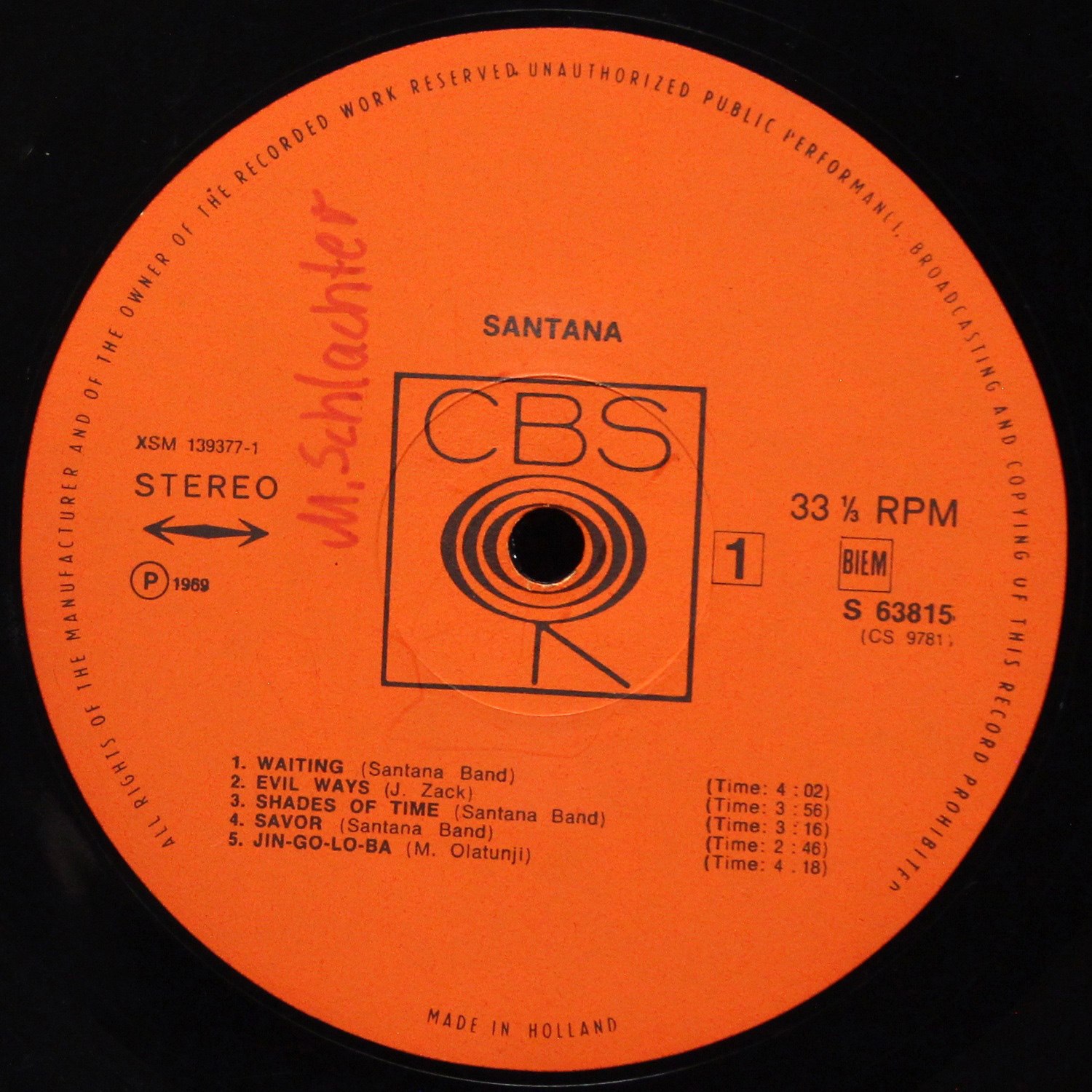 LP Santana — Santana фото 3