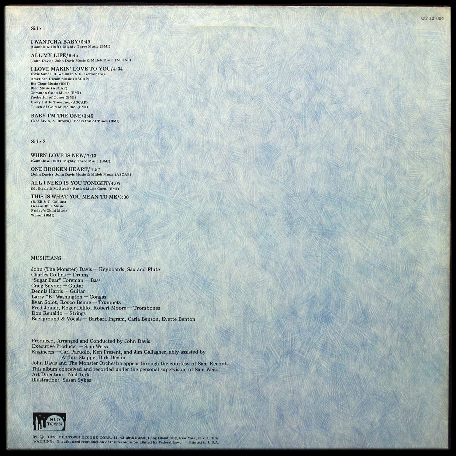 LP Arthur Prysock — All My Life фото 2