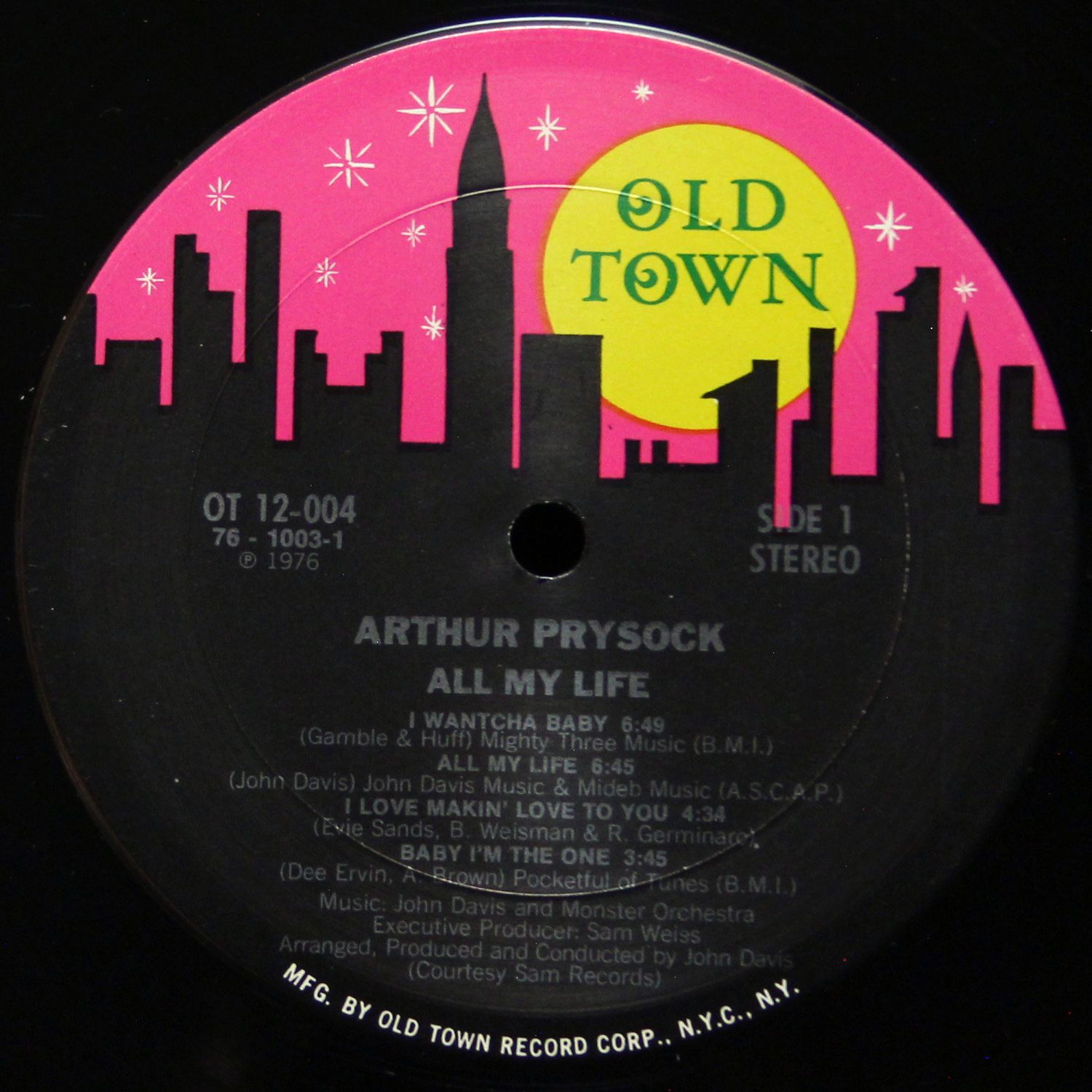 LP Arthur Prysock — All My Life фото 3