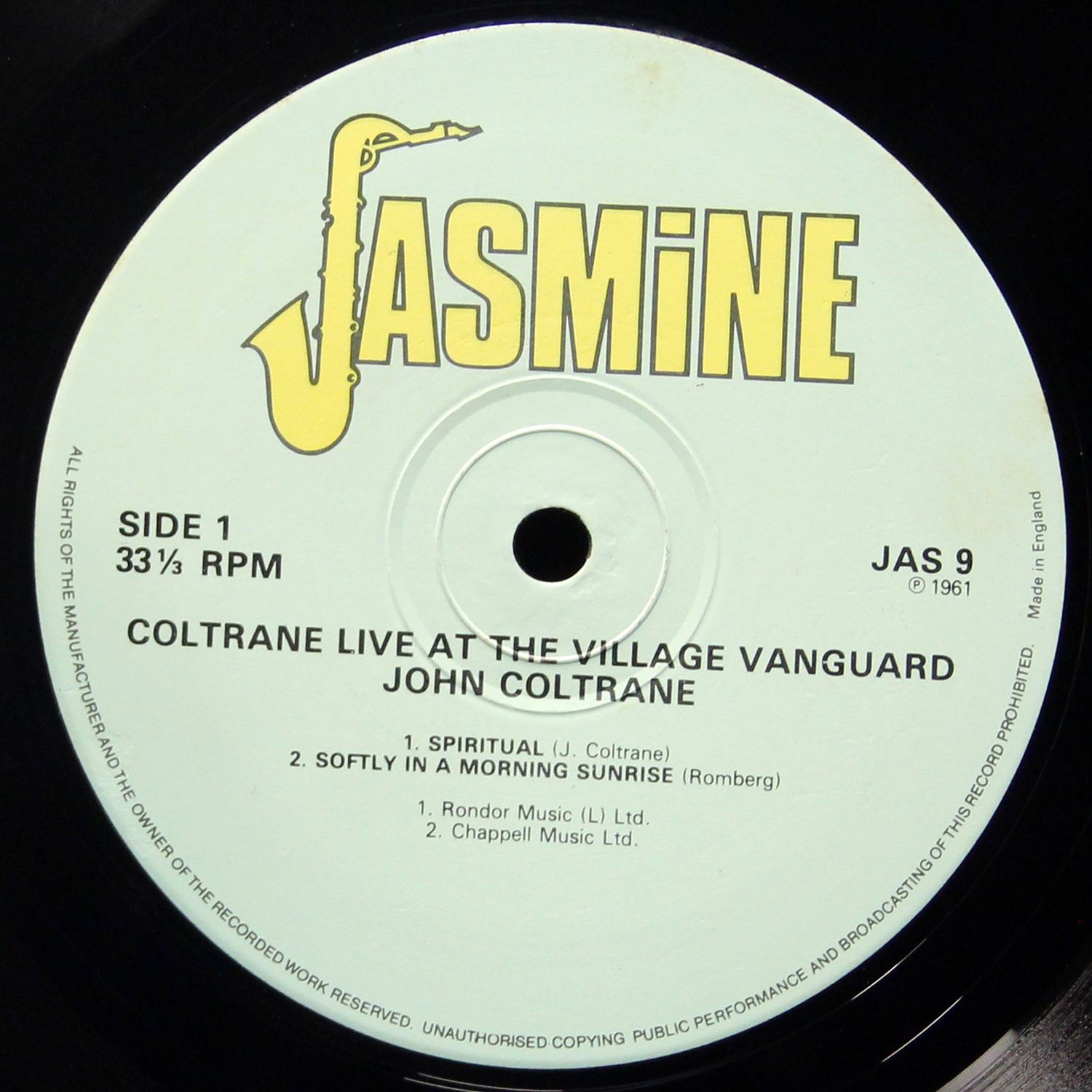 LP John Coltrane — Live At The Village Vanguard Again! фото 3