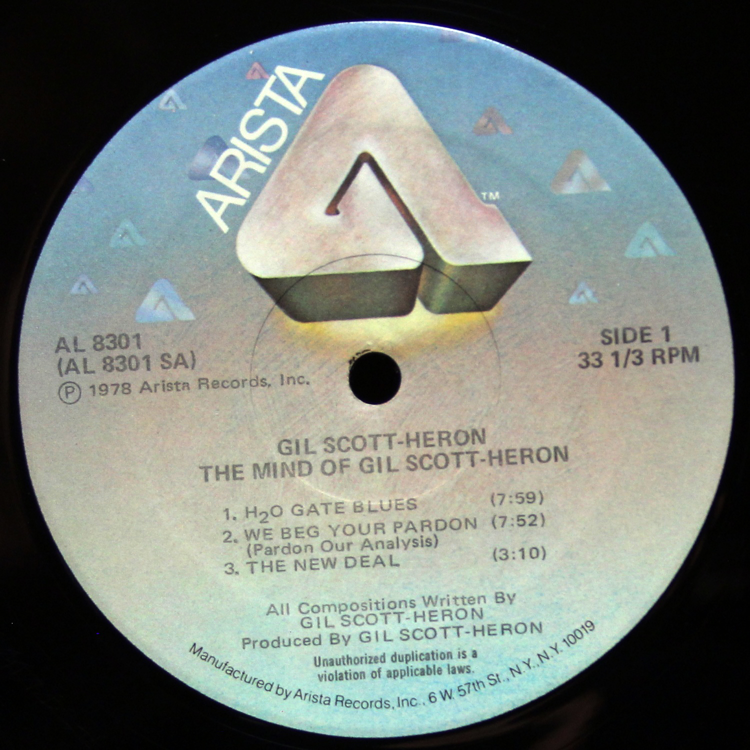 LP Gil Scott-Heron — Mind Of Gil Scott-Heron (+ буклет) фото 3