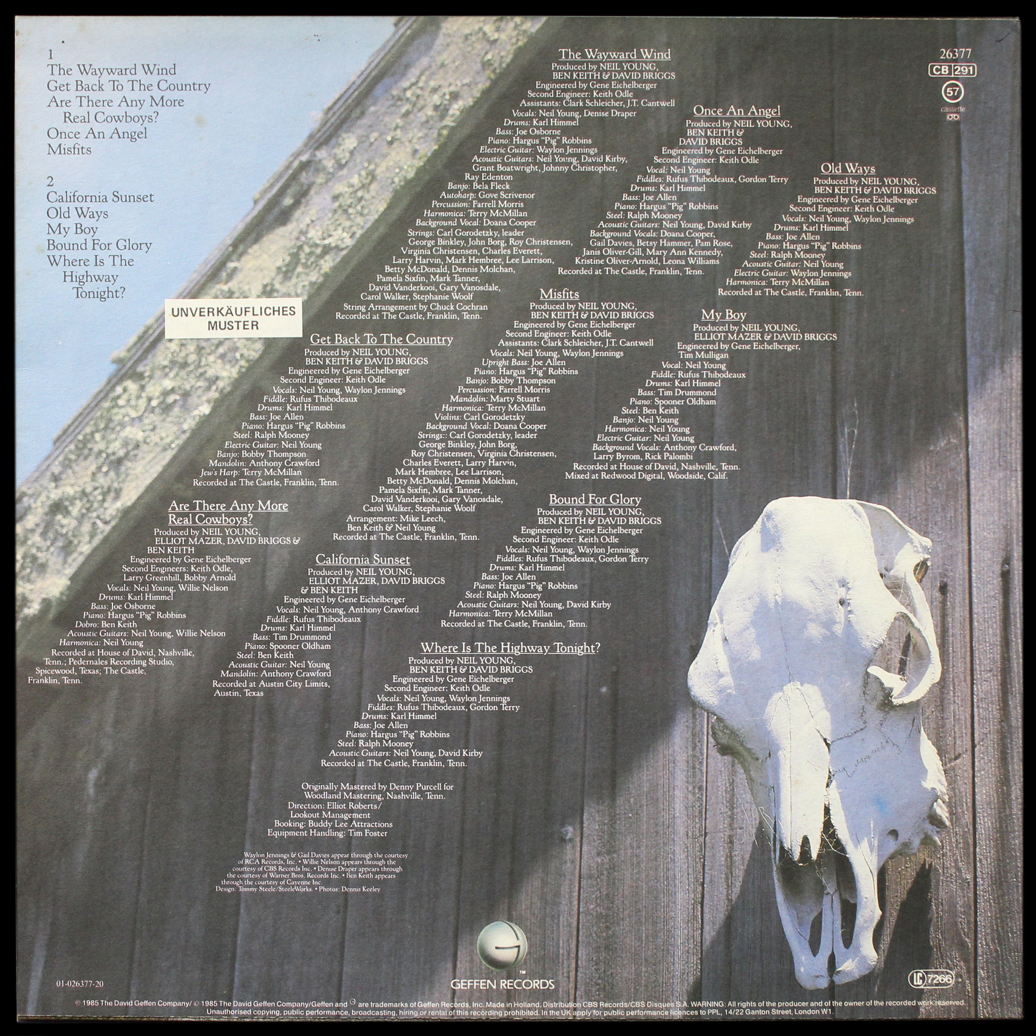 LP Neil Young — Old Ways фото 2