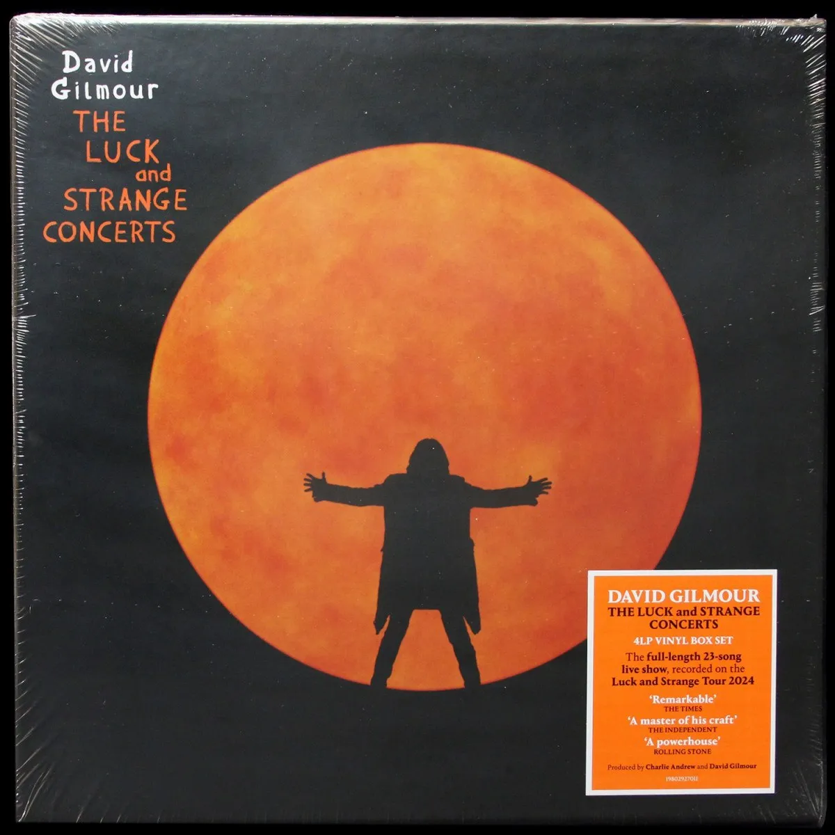 LP David Gilmour — The Luck And Strange Concerts (4LP-Box,  + буклет) фото