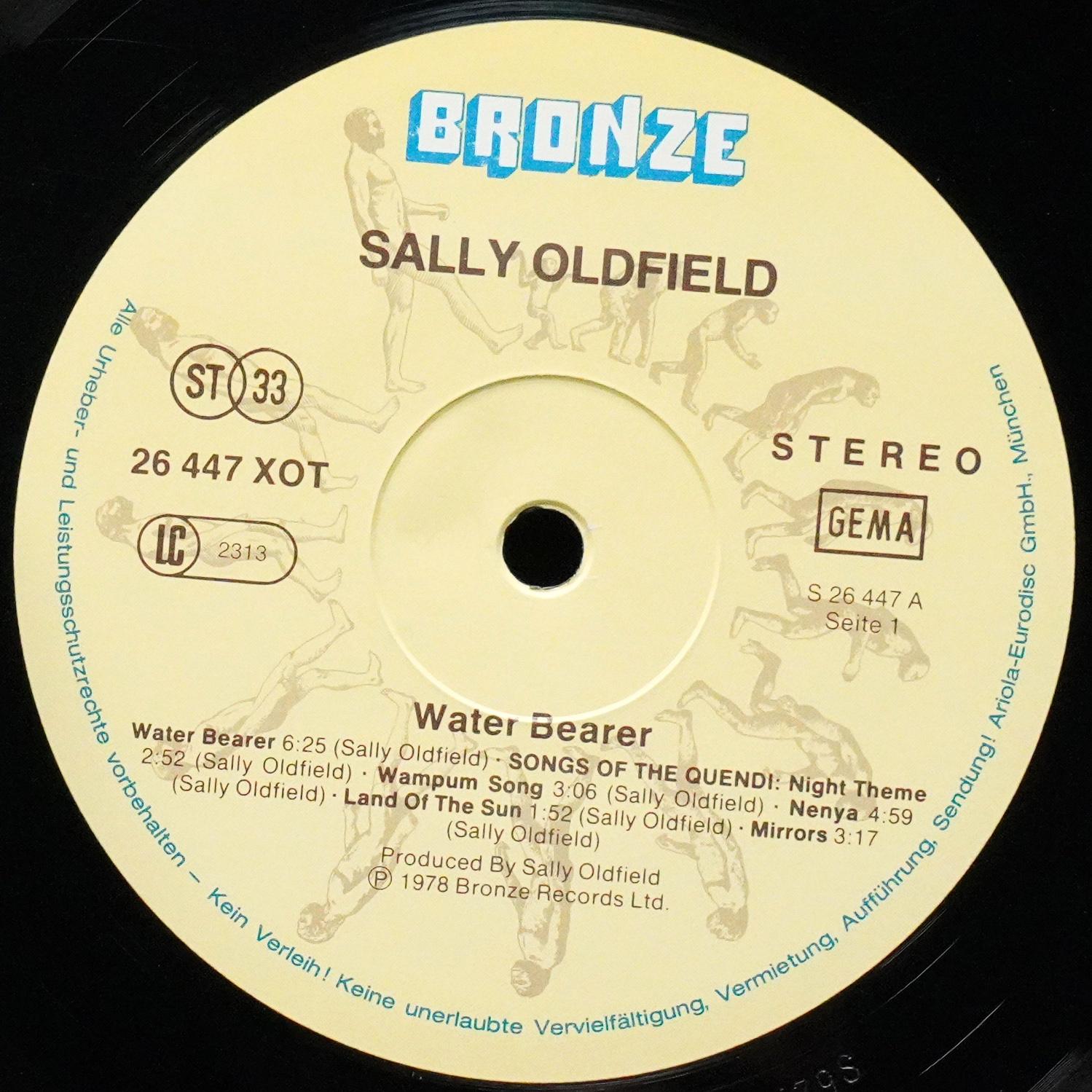 LP Sally Oldfield — Water Bearer фото 2