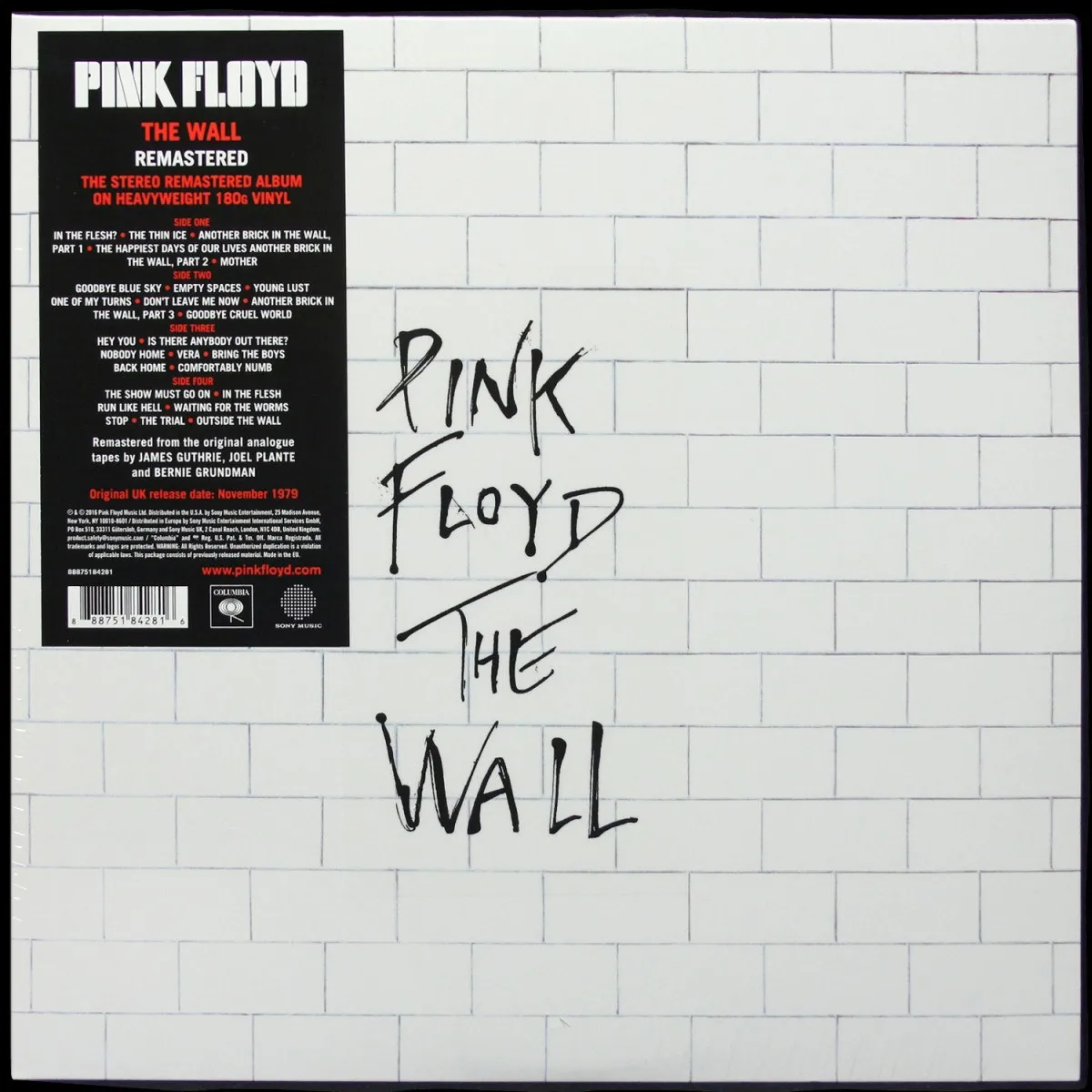 LP Pink Floyd — Wall (2LP) фото