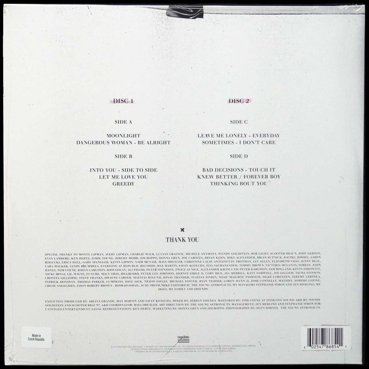 LP Ariana Grande — Dangerous Woman (2LP) фото 2