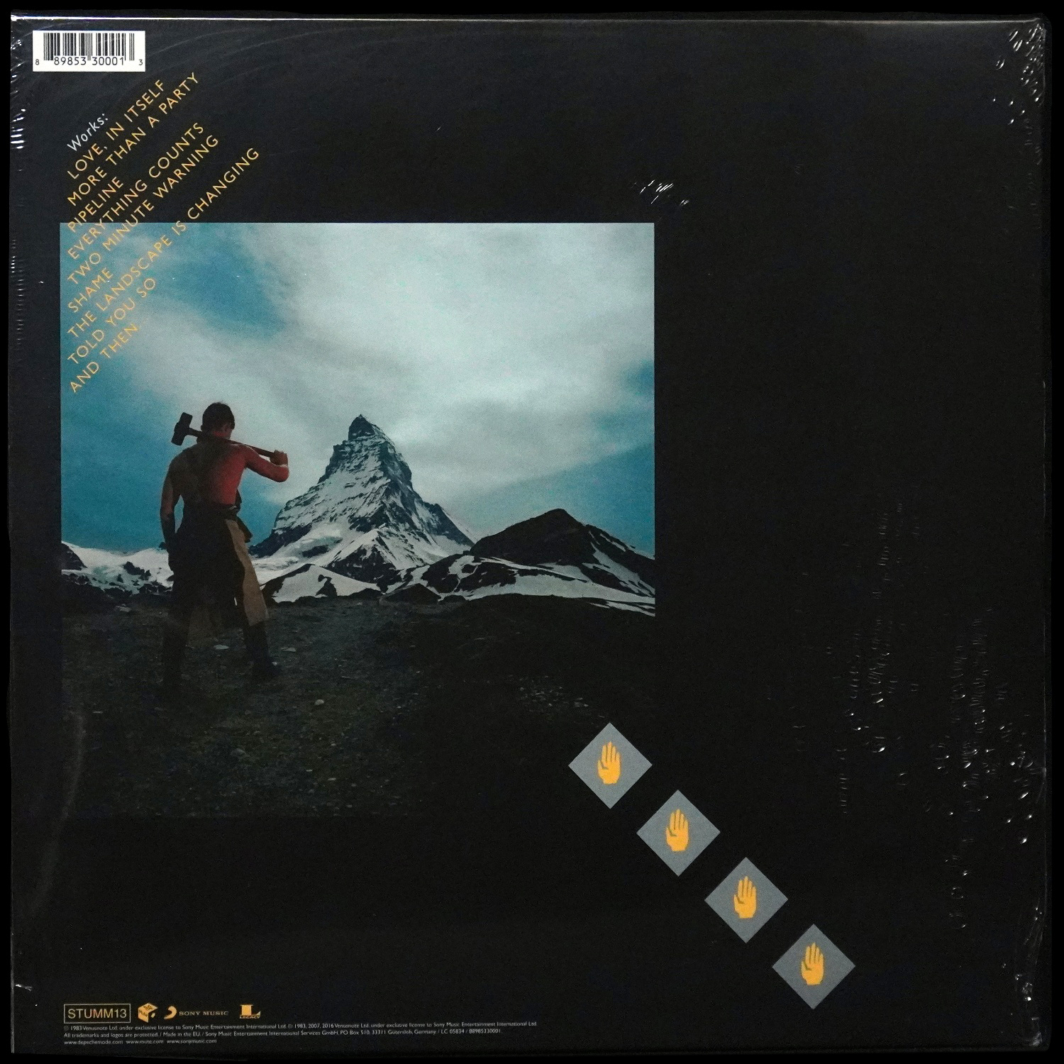 LP Depeche Mode — Construction Time Again фото 2