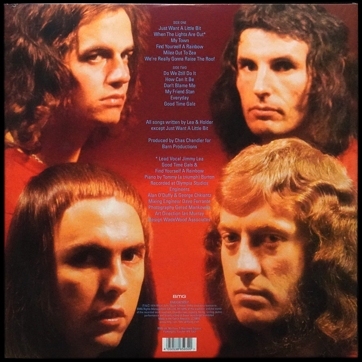 LP Slade — Old New Borrowed And Blue (цветной винил) фото 2