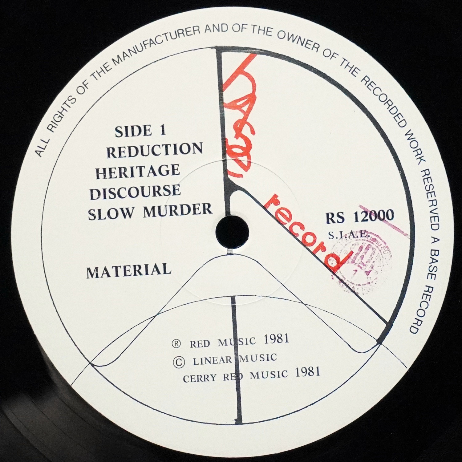 LP Material — Temporary Music LP фото 3