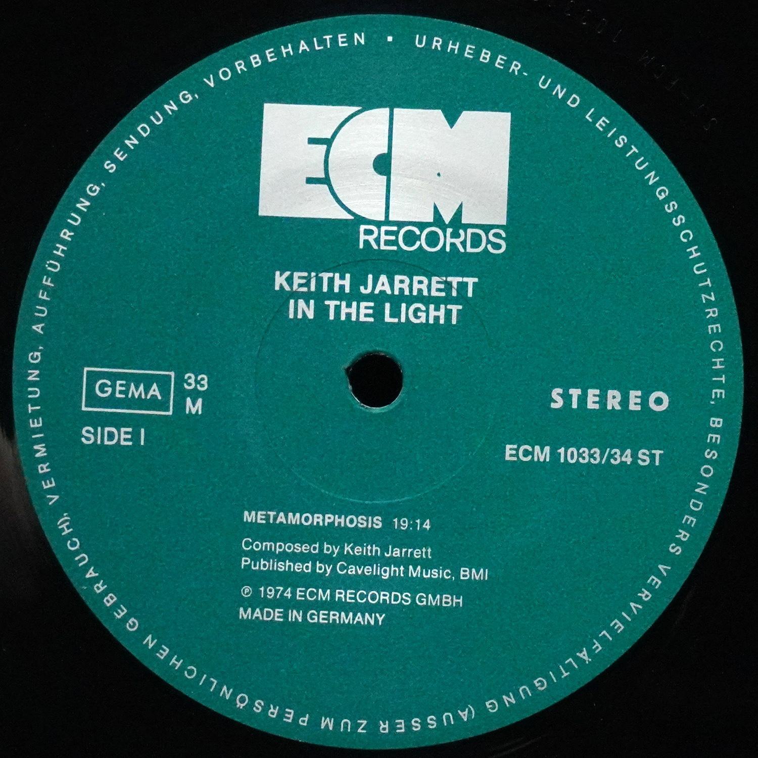 LP Keith Jarrett — In The Light (2LP) фото 3