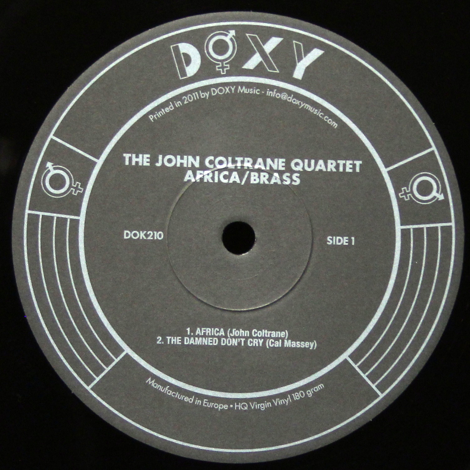 LP John Coltrane Quartet — Africa / Brass фото 3