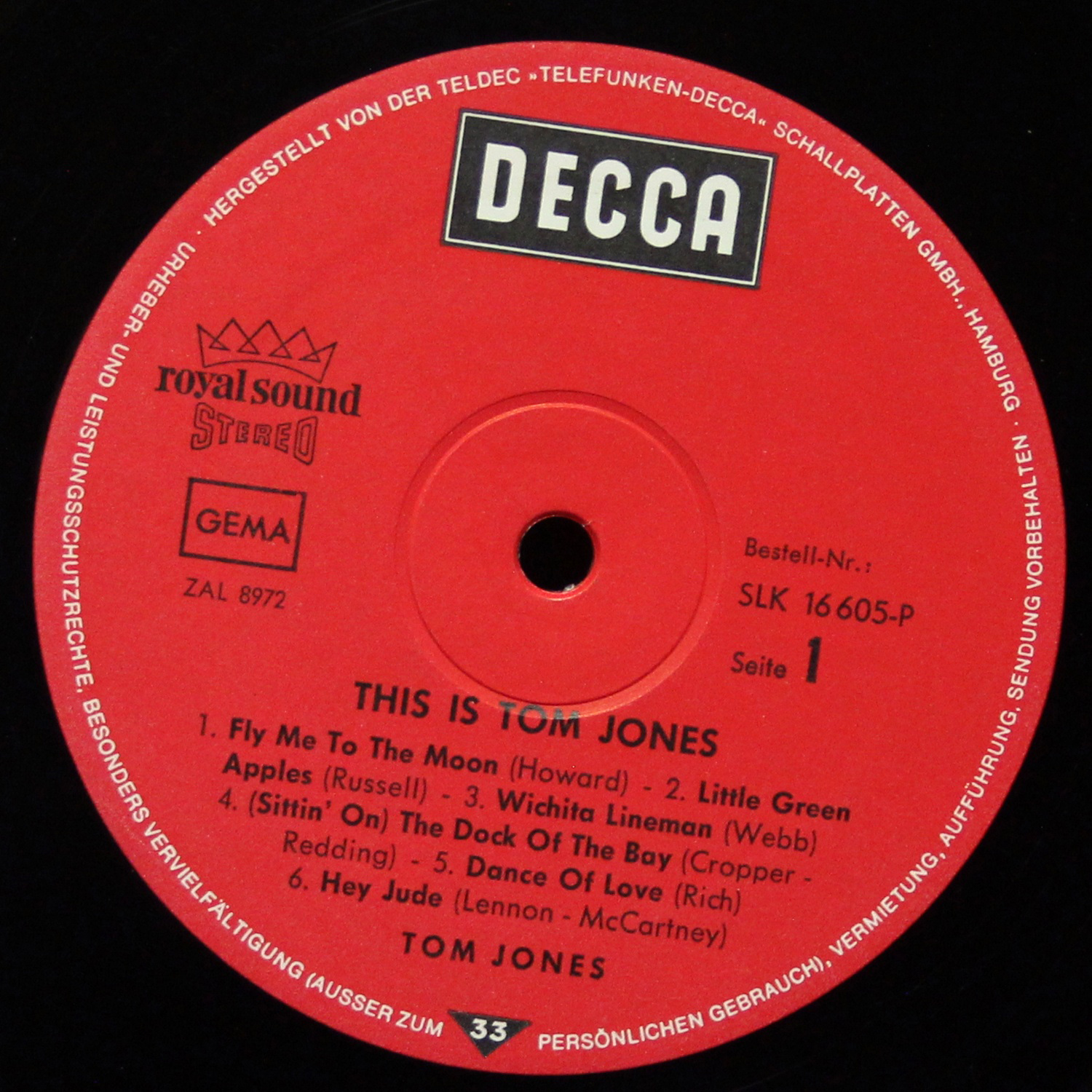 LP Tom Jones — This Is Tom Jones фото 2