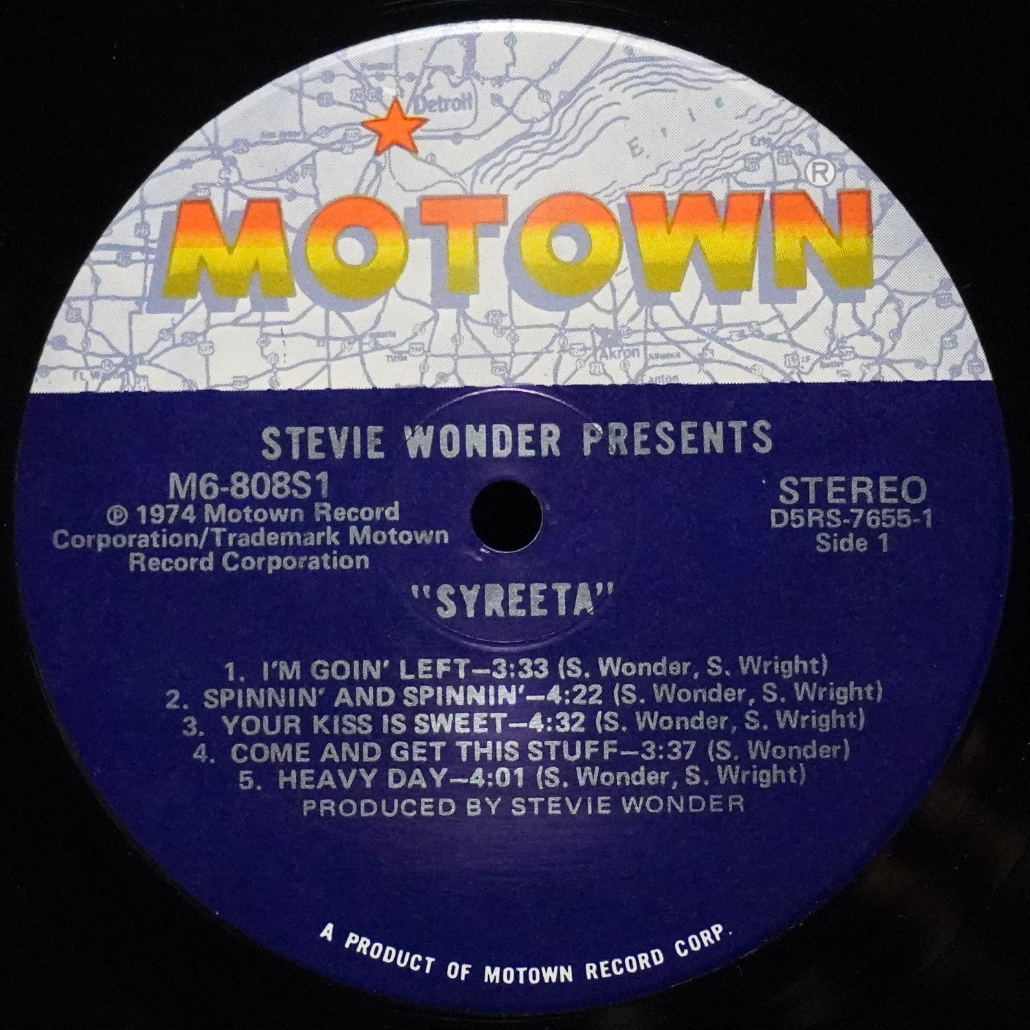 LP Syreeta — Stevie Wonder Presents Syreeta фото 2