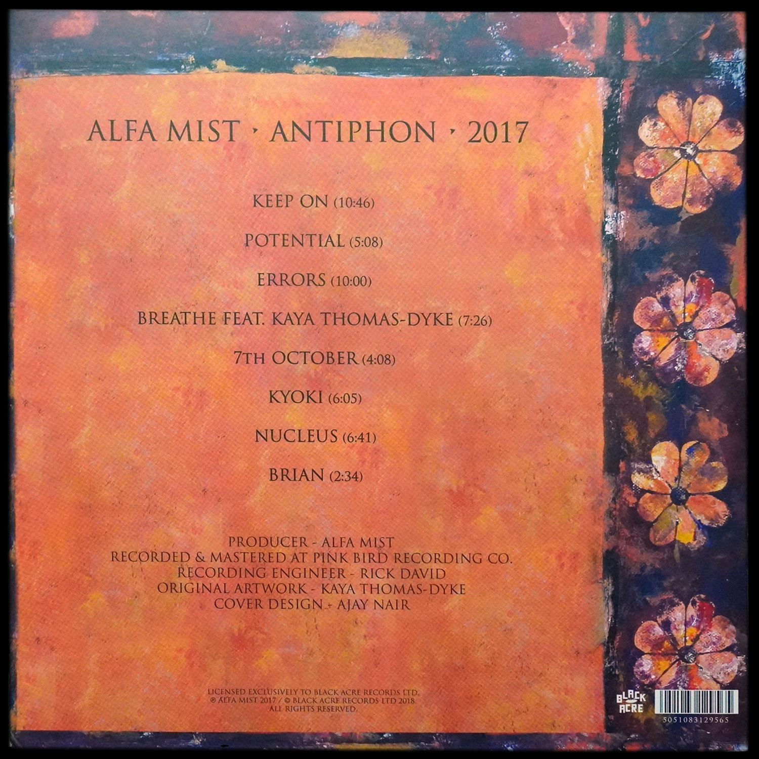 LP Alfa Mist — Antiphon (2LP,  цветной винил) фото 2