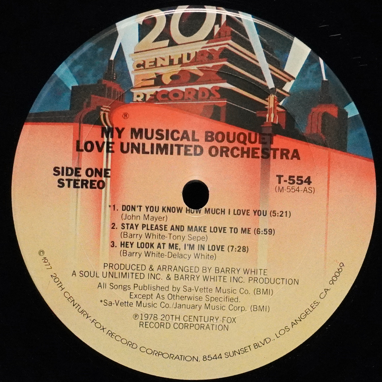 LP Love Unlimited Orchestra — My Musical Bouquet фото 3