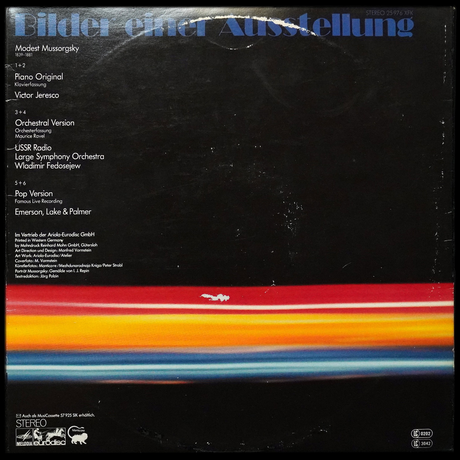 LP Victor Jeresco — Pictures At An Exhibition (3LP) фото 2