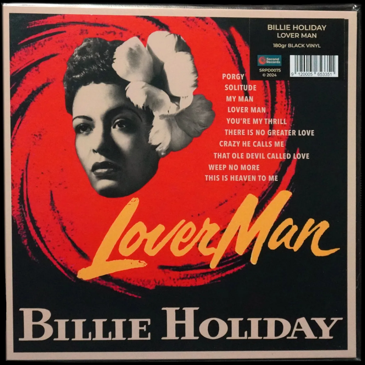 LP Billie Holiday — Lover Man фото